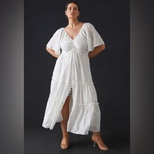 By Anthropologie Tiered Maxi Dress